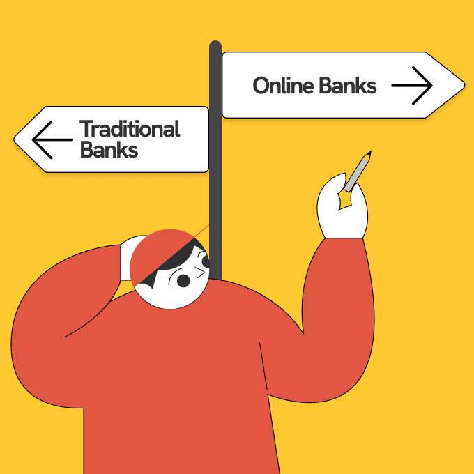 Online Banking Vs Traditional Banking: How Do They Compare? | Statrys